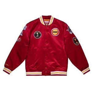 Mitchell & Ness Houston Rockets Champ City Satin Jacket scarlet - M