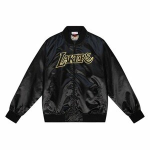 Mitchell & Ness Los Angeles Lakers Big Face 4.0 Satin Jacket black - L