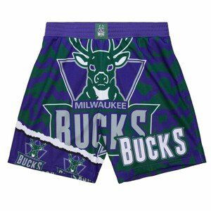 Mitchell & Ness shorts Milwaukee Bucks Lakers Jumbotron 2.0 Submimated Mesh Shorts purple - M