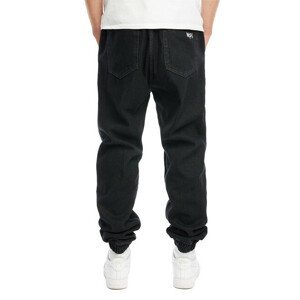 Pants Mass Denim Joggers Jeans Sneaker Fit Signature 2.0 black washed - W 30