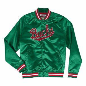 Mitchell & Ness Milwaukee Bucks Lightweight Satin Jacket green - S