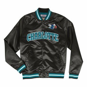 Mitchell & Ness Charlotte Hornets Lightweight Satin Jacket black - M