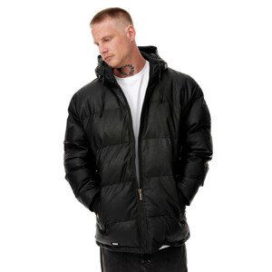 Mass Denim Jacket Empire Hoody black leather - XL