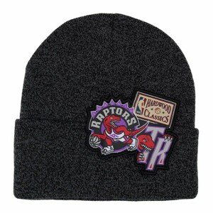 Mitchell & Ness Toronto Raptors XL Logo Patch Knit black - UNI