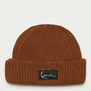 Karl Kani Small Signature Fisherman Beanie cognac - UNI