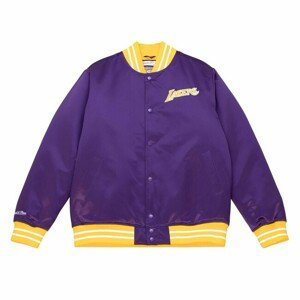 Mitchell & Ness Los Angeles Lakers Heavyweight Satin Jacket purple - M