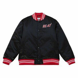 Mitchell & Ness Miami Heat Heavyweight Satin Jacket black - XL