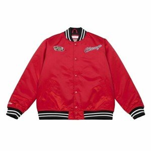 Mitchell & Ness Chicago Bulls Heavyweight Satin Jacket scarlet - M