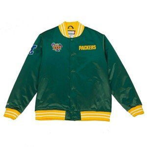 Mitchell & Ness Green Bay Packers Heavyweight Satin Jacket green - M