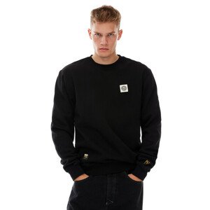 Mass Denim Sweatshirt Patch Crewneck black - M