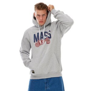 Mass Denim Sweatshirt Graduate Hoody light heather grey - M