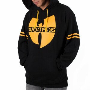 Pánská Mikina Wu-Wear WU36 Hoodie Black Yellow - 2XL