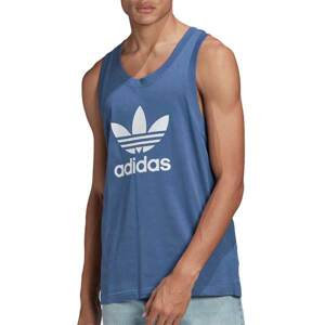 Pánské Tielko Adidas Trefoil Tank Top Blue - L