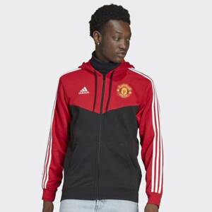 Mikina Adidas MUFC 3S FZ HD Red - 3XL