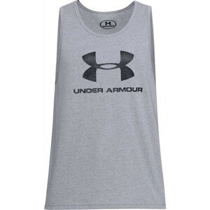 Under Armour SPORTSTYLE LOGO TANK-GRY - L