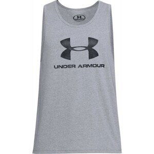 Under Armour SPORTSTYLE LOGO TANK-GRY - S