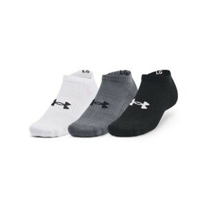 Under Armour UA Core No Show 3Pk-BLK - L