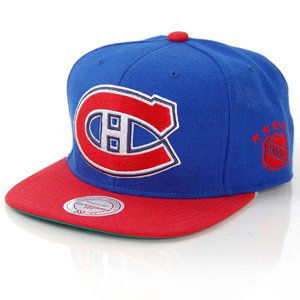 Mitchell & Ness XL Logo Montreal Canadiens 2 Tone Snapback - UNI