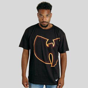 Tričko Wu-Wear WU GLOW T-SHIRT | WU-TANG CLAN Black - 2XL