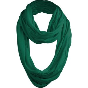 Urban Classics Wrinkle Loop Scarf green - UNI