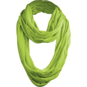 Urban Classics Wrinkle Loop Scarf limegreen - UNI