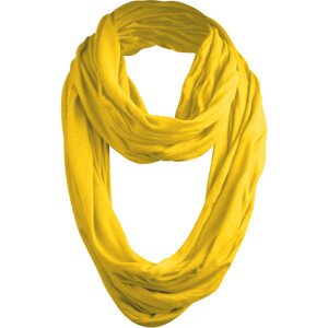 Urban Classics Wrinkle Loop Scarf yellow - UNI