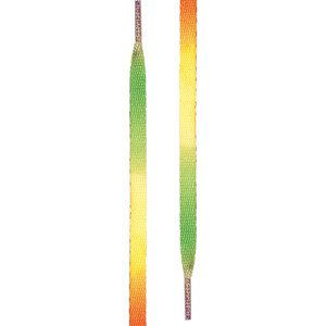 Urban Classics White Flat rainbow - 120cm