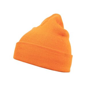 Urban Classics Beanie Basic Flap neonorange - UNI