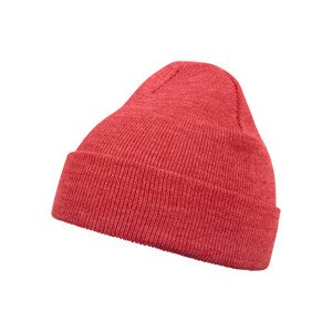 Urban Classics Beanie Basic Flap h.red - UNI