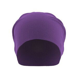 Urban Classics Jersey Beanie purple - UNI