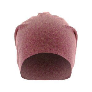 Urban Classics Heather Jersey Beanie magenta - UNI