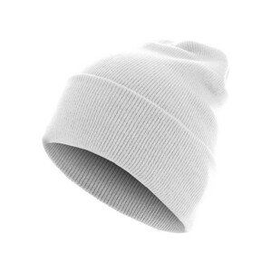 Urban Classics Beanie Basic Flap Long Version white - UNI