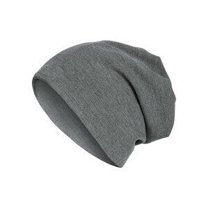 Urban Classics Rib 2in1 Beanie h.charcoal - UNI