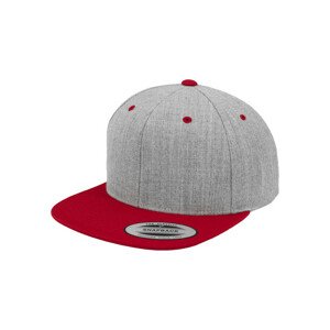 Urban Classics Classic Snapback 2-Tone heather/red - UNI