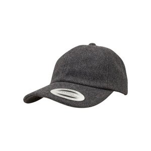 Urban Classics Low Profile Melton Wool Dad Cap darkgrey - UNI