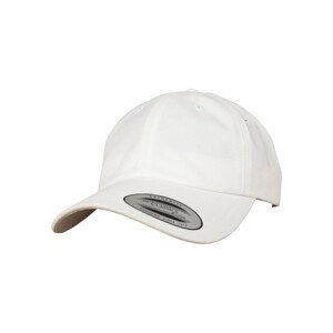 Urban Classics Peached Cotton Twill Dad Cap white - UNI