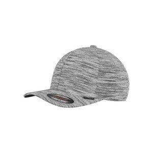 Urban Classics Stripes Melange Flexfit black/h.grey - S/M