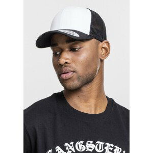 Urban Classics Retro Trucker Colored Front blk/wht/blk - UNI