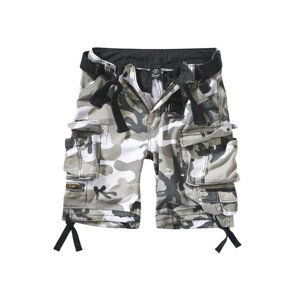 Brandit Savage Vintage Cargo Shorts snowcamo - XXL