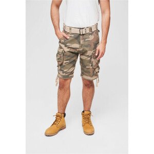 Brandit Savage Vintage Cargo Shorts light woodland - L