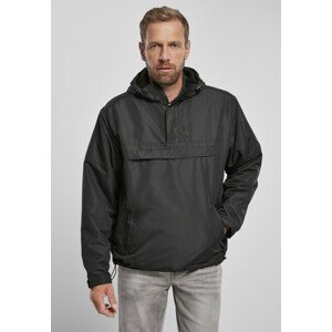 Brandit Fleece Pull Over Windbreaker black - 3XL