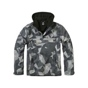 Brandit Fleece Pull Over Windbreaker digital night camo - 3XL