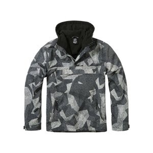 Brandit Fleece Pull Over Windbreaker digital night camo - L