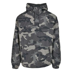 Brandit Summer Pull Over Jacket grey camo - S