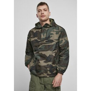 Brandit Summer Pull Over Jacket woodland - 5XL