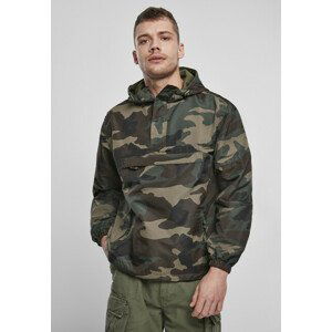 Brandit Summer Pull Over Jacket woodland - XXL