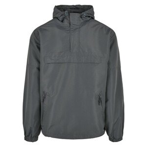 Brandit Summer Pull Over Jacket anthracite - 5XL