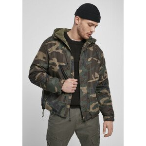 Brandit Windbreaker Frontzip woodland - 3XL