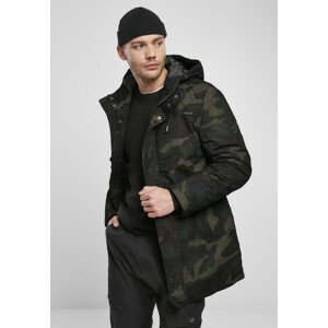 Brandit Grid-Camo Parka woodland - L