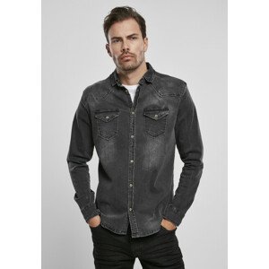 Brandit Riley Denim Shirt black - 3XL